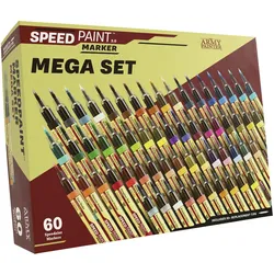 Army Painter, Marker, Speedpaint: Marker Mega Set (60x)