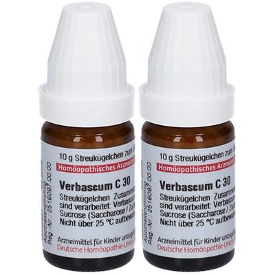 Verbascum C 30 Globuli 2x 2x10 g