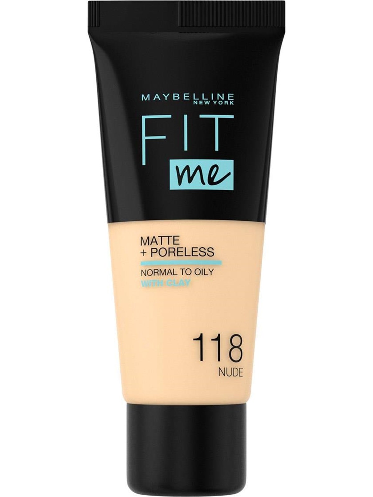L'Oréal Paris Fit Me! Matte+ Poreless Foundation - 118 Nude