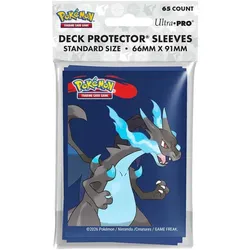 ULTRA PRO Pokémon Mega Glurak X Deck Protector Hüllen 65 Stück