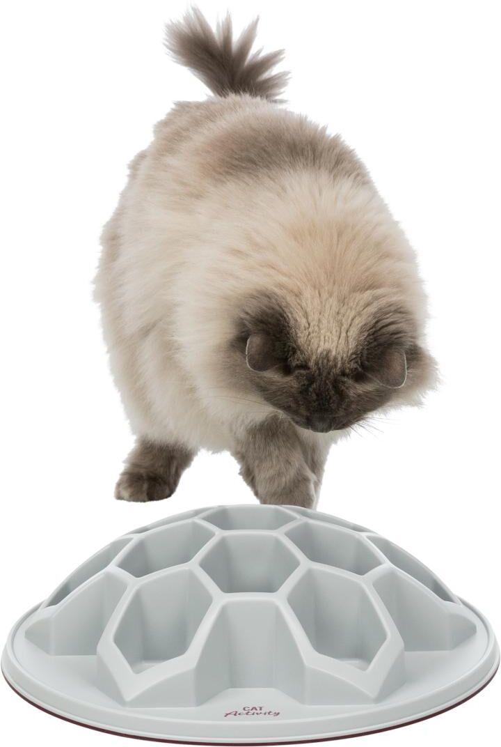 TRIXIE Cat Activity Snack Hive XXL, Ø 35 cm, grau