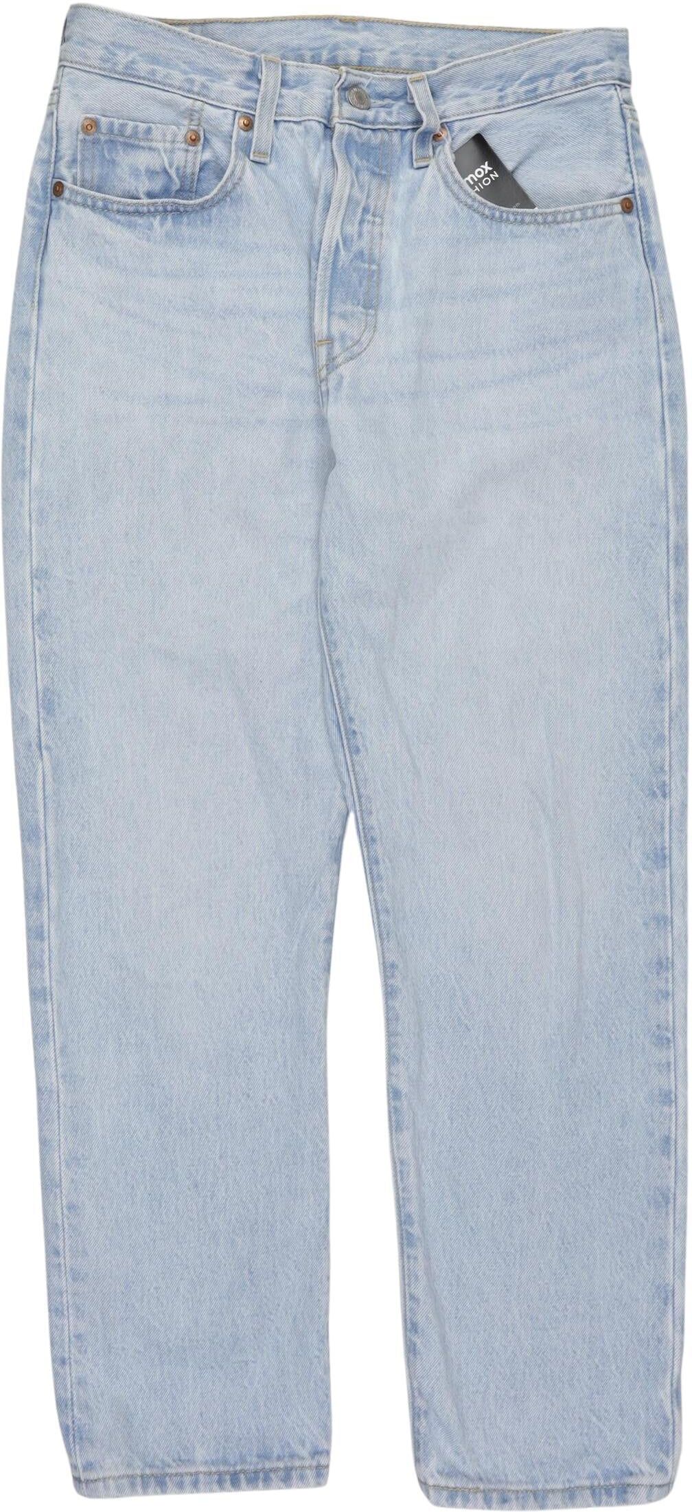 Levis Damen Jeans, Hellblau, Gr. W26, Baumwolle - Second Hand