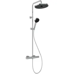 Ideal Standard Ceratherm T25+ Duschsystem A7210AA mit Brausethermostat, Handbrause, chrom