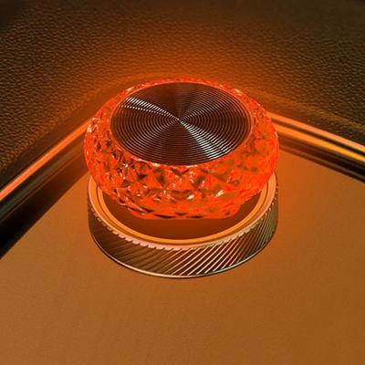Youfap Market Mini USB LED Car Ambient Light, Decorative Auto Interior Lamp, Plug and Play USB Atmosphere Light For Cars & Computers yellow