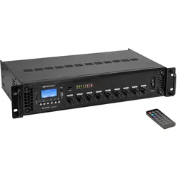 Omnitronic MA-60P ELA-Mischverstärker, Stereoverstärker, Schwarz