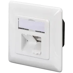 Digitus CAT 6A, Klasse EA, Datendose, designkompatibel, Aufputz