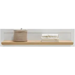 Wandboard Korsika Eichefarben/Weiß