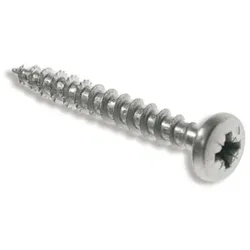 Spanplattenschraube panhead, Kreuzschlitz PZ, 4,0mm, 30mm