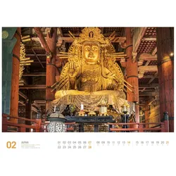 Ackermann, Kalender, Japan Kalender 2027 Unterwegs zwischen Tempeln und Schreinen (Querformat)