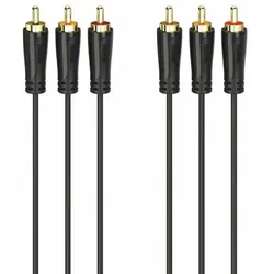 HAMA 205150 AV-KABEL 2X3 CINCH1,5M
