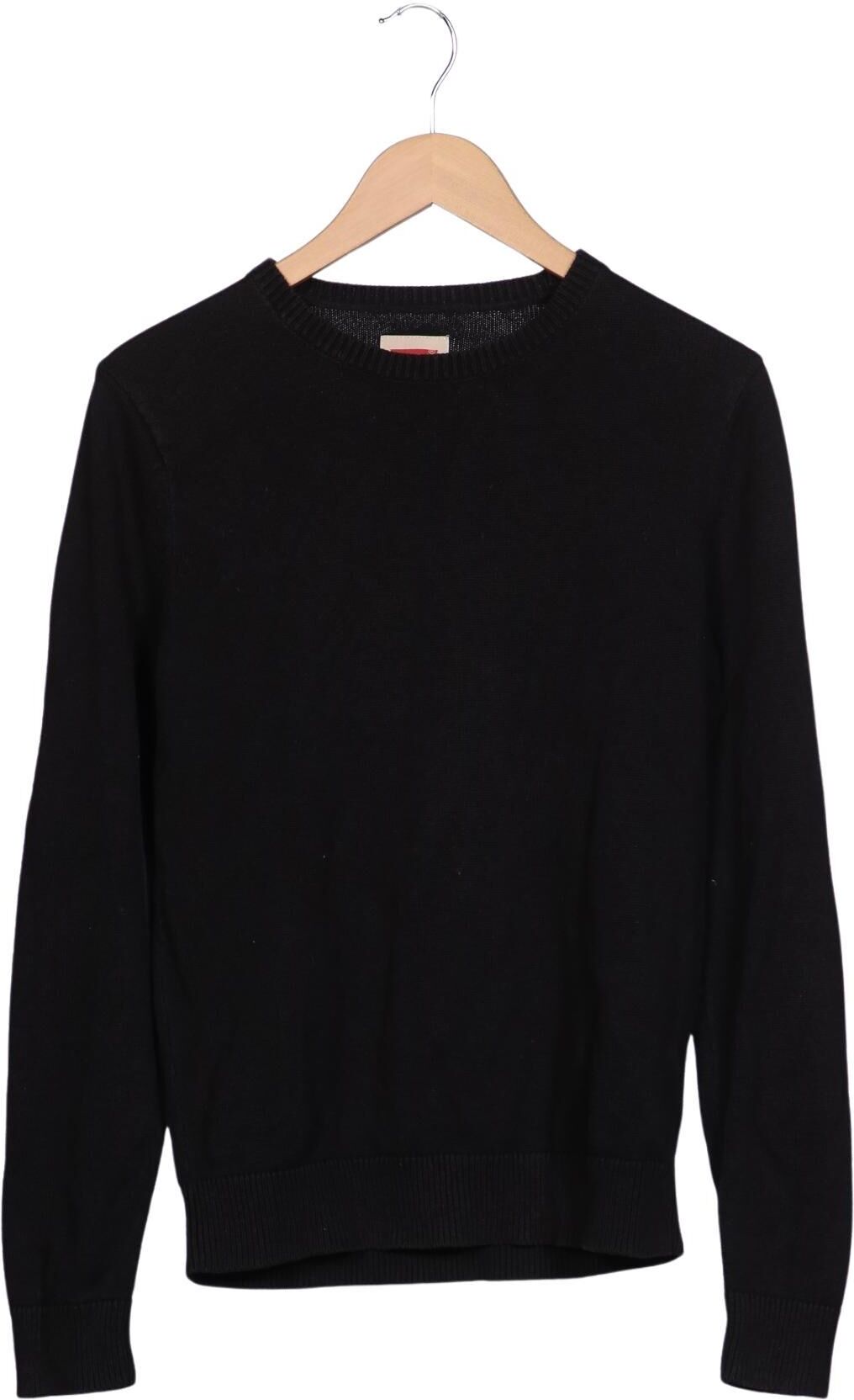 Levis Herren Pullover, Schwarz, Gr. S, Wolle / Baumwolle - Second Hand