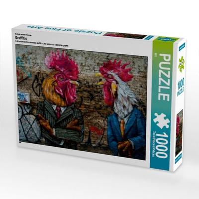 CALVENDO Puzzle Ein Motiv aus dem Kalender Graffitis | 1000 Teile Lege-Größe 64x48cm Foto-Puzzle für glückliche Stunden