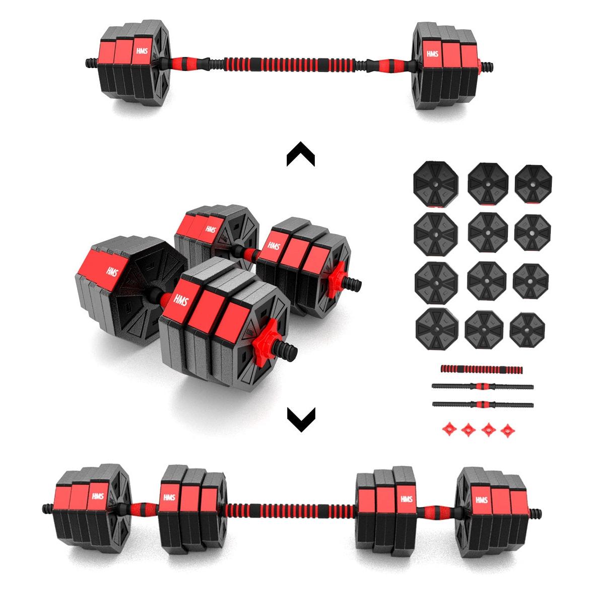 HMS Sgc20 Barbell Und Hantels Composite 20 kg (17-57-030)
