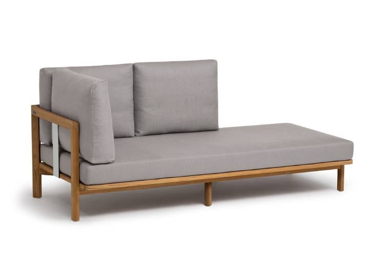 Weishäupl New Hampton Recamiere Teak-Gestell mit