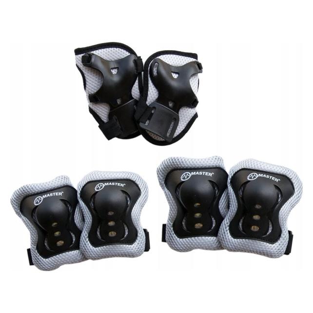 Master Skate-Protektoren Profi Protect M (M, Paar) (MAS-B023-M)