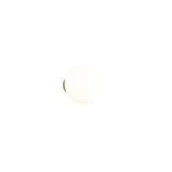 Wandleuchte Wandlampe weiß LED Flurleuchte Metall Touchdimmer Akku H 15,5 cm