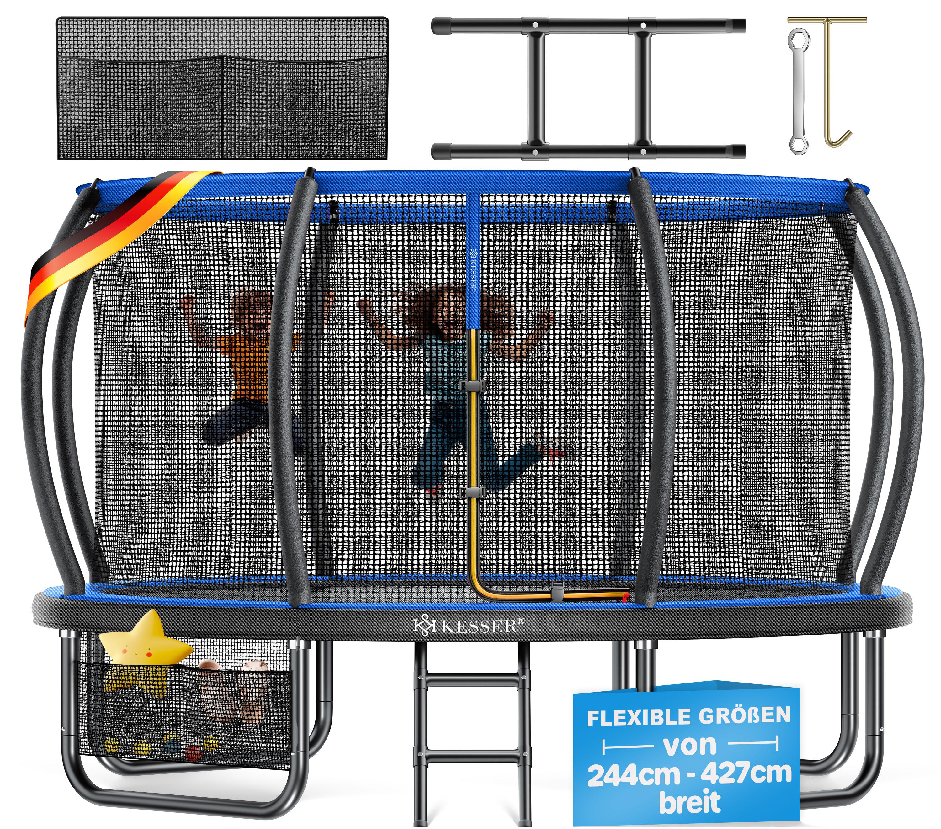 KESSER Trampolin Outdoor Gartentrampolin für Kinder & Erwachsene