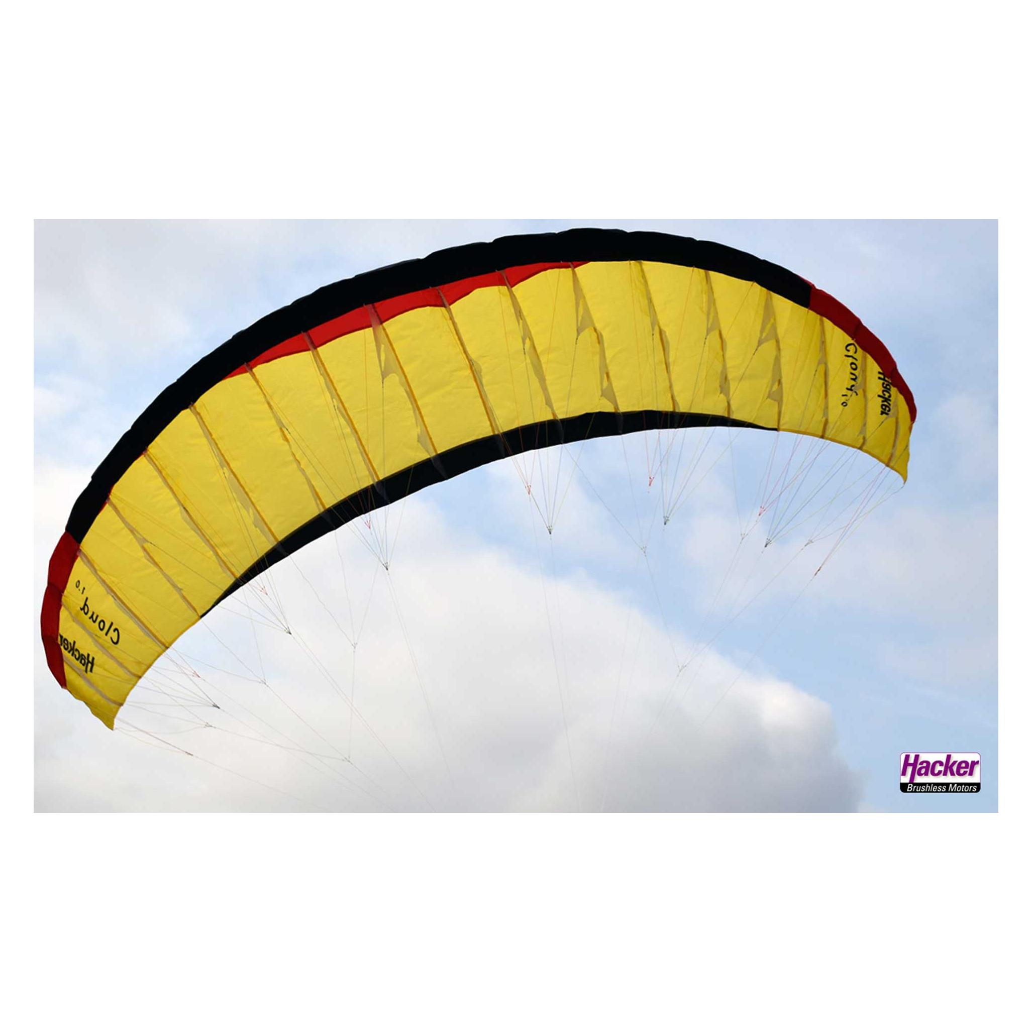 Para-RC Gleitschirm "Cloud 1.0" gelb (67006915)