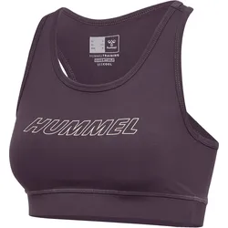 HUMMEL hmlTE FUNDAMENTAL SPORTS BRA plum perfect XL