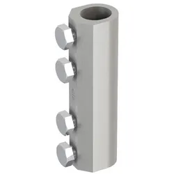NEUT Verbindungsklemme Alu 16mm mit V2A-Sechskantschrauben