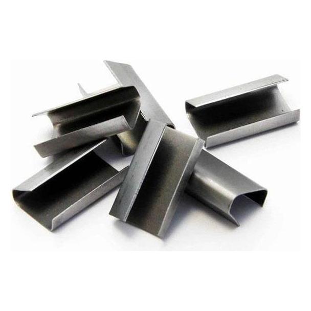 Transpak Metallverschlusshülse f.Bandbreite 13mm verzinkt glatt verzinkt (1000 Stk.) (7750038)