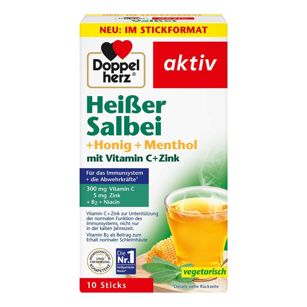 Queisser Pharma GmbH & Co. KG Doppelherz Heisser Salbei+honig+menthol Granulat 10339389