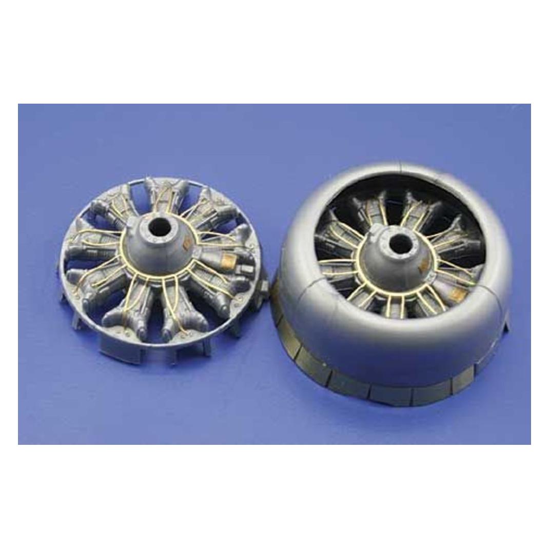 Eduard B-17G Flying Fortress engines für Revell/Monogram Bausatz (48534)