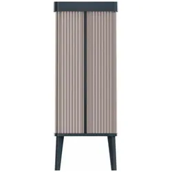 Curver Verto High - Prullenbak 54L - Rose - 44x27x69cm, Abfalleimer, Rosa