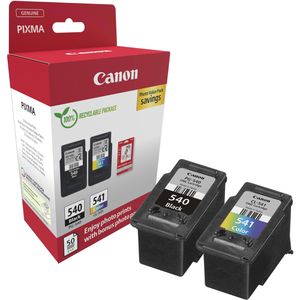 Canon Tinte PG-540 + CL-541, Value Pack, 5225B013, 8ml+8ml, inkl. Fotopapier