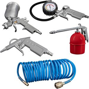 Güde Druckluftset 84089, 5-teilig, max. Druck 6 bar