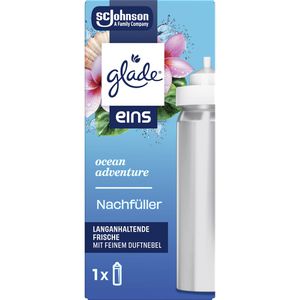glade Raumduft eins, touch & spray, 10 ml, Nachfüller, Ocean Adventure