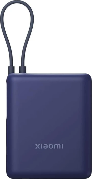 Xiaomi 33W Powerbank GL (Integrated Cable) Ice Blue, 10.000mAh, Universal, BHR9341GL