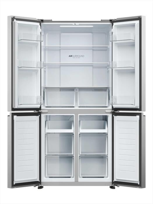 HAIER Frigorifero 4 Porte Hcr3818dnmm Classe D 467lt-acciaio Inox