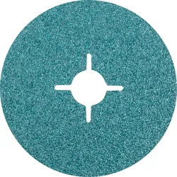 PFERD TOOLS Zirkon Fiberscheibe Z für hohen Abtrag auf Stahl - 64203111