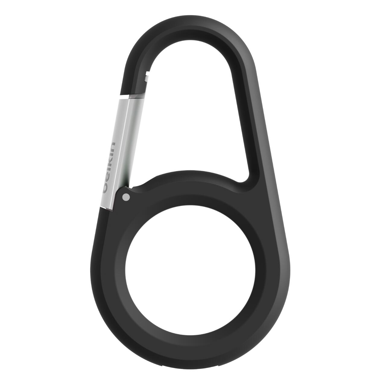 Belkin Secure Holder mit Karabinerhaken für das AirTag, schwarz MSC008btBK