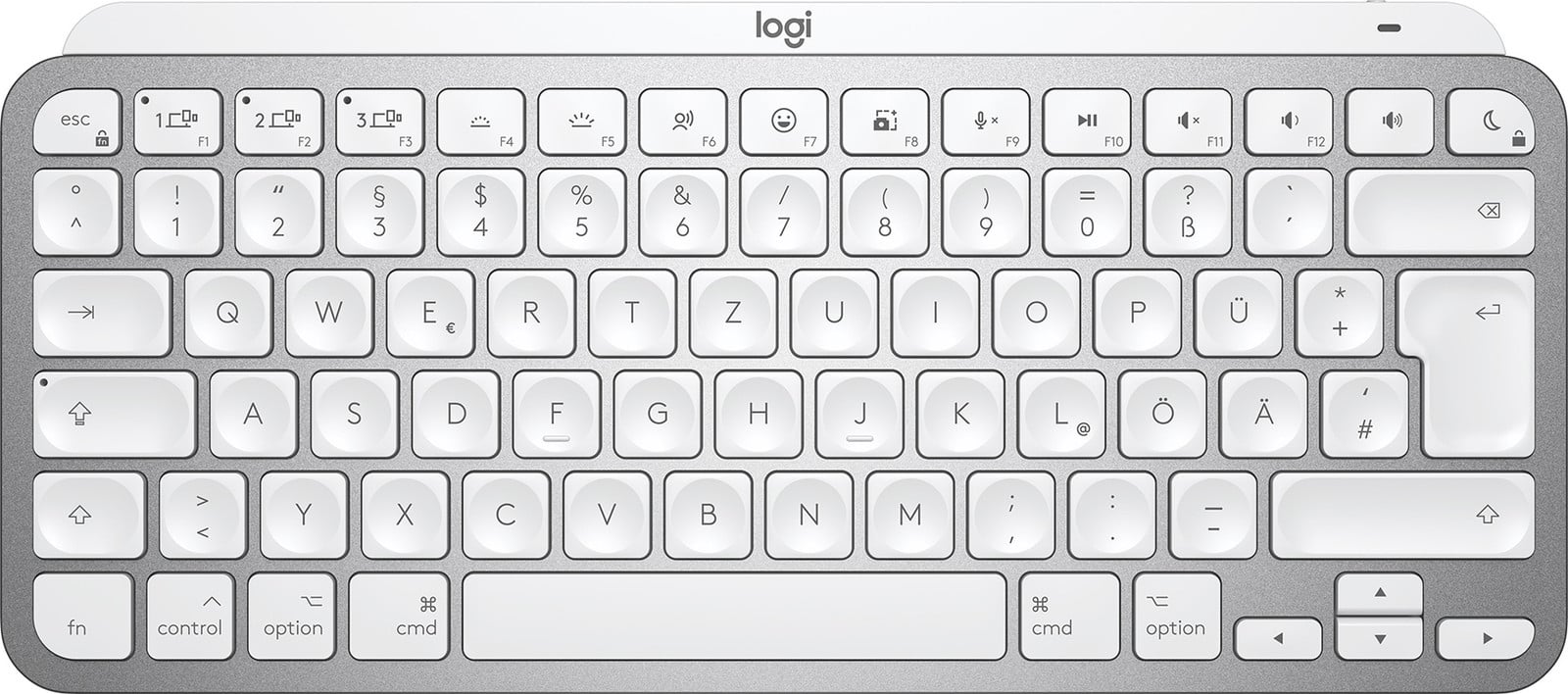 Logitech MX Keys Mini voor Mac, grijs