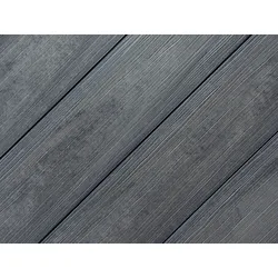 "Die Exklusive Large" WPC Terrassendielen, 21x245 mm, Basaltgrau, einseitig geprägt,