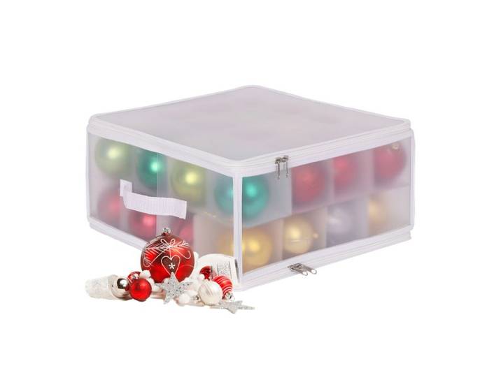 Relaxdays Weihnachtskugel Aufbewahrungsbox