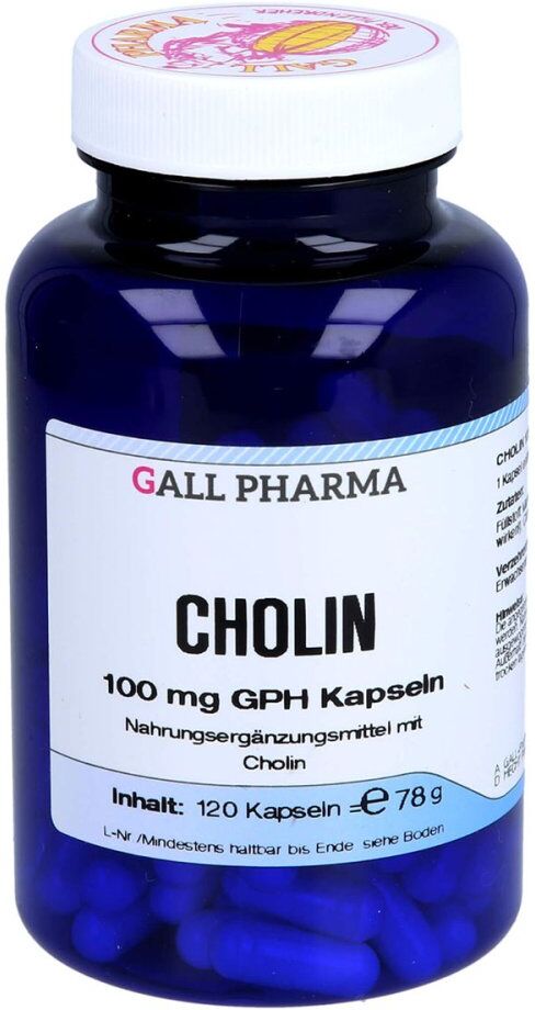 Gall Pharma Cholin 100 mg Gph Kapseln