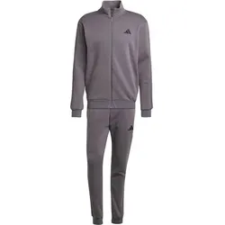 ADIDAS Herren Sportanzug Sportswear Basic 3-Streifen, Größe S in Grau Grau