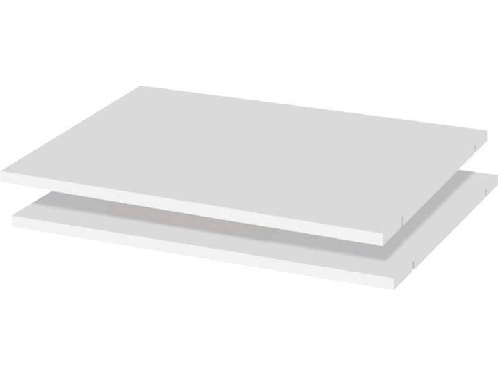 Einlegeboden GOODPRODUCT Evergreen , weiss (weiß), B:65cm T:31,8cm, Holzwerkstoff, Einlegeböden, Einlegeboden, im 2er-set