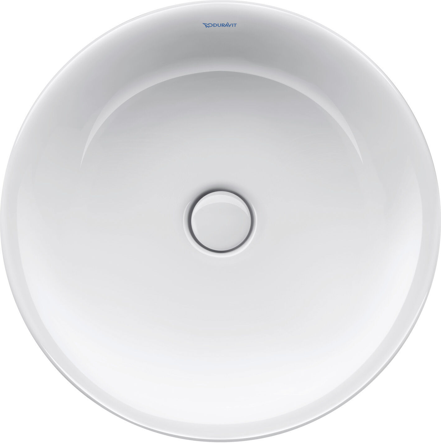 Duravit White Tulip meuble lavabo 23655000701 Ø 50cm, sans trou pour robinetterie, blanc WonderGliss