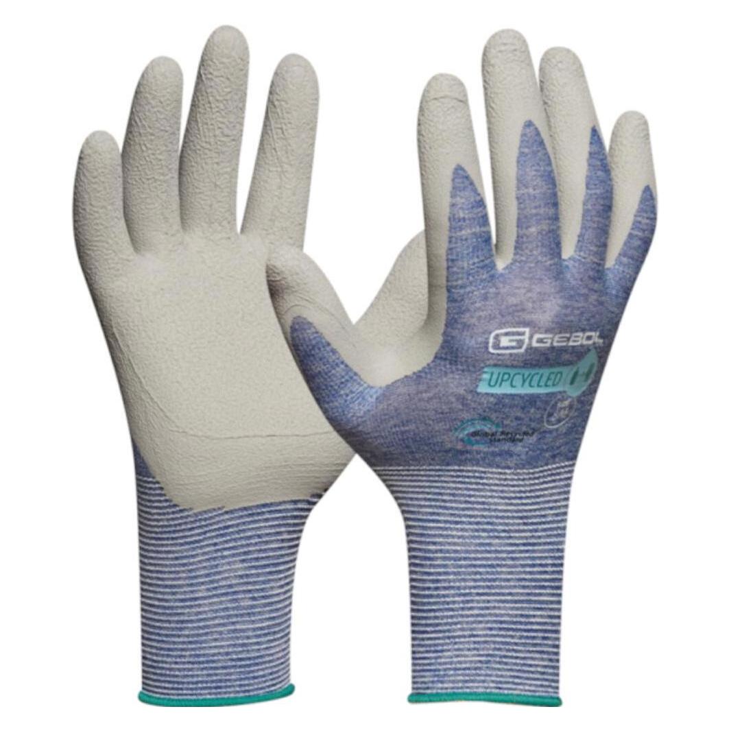 Gebol Arbeitshandschuh Upcycled Sensitive dunkelblau 8 (8, M) (740003_08)