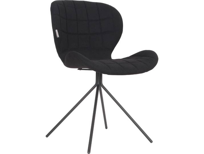 2er Set Zuiver OMG Esszimmerstuhl Eisen/Polyester