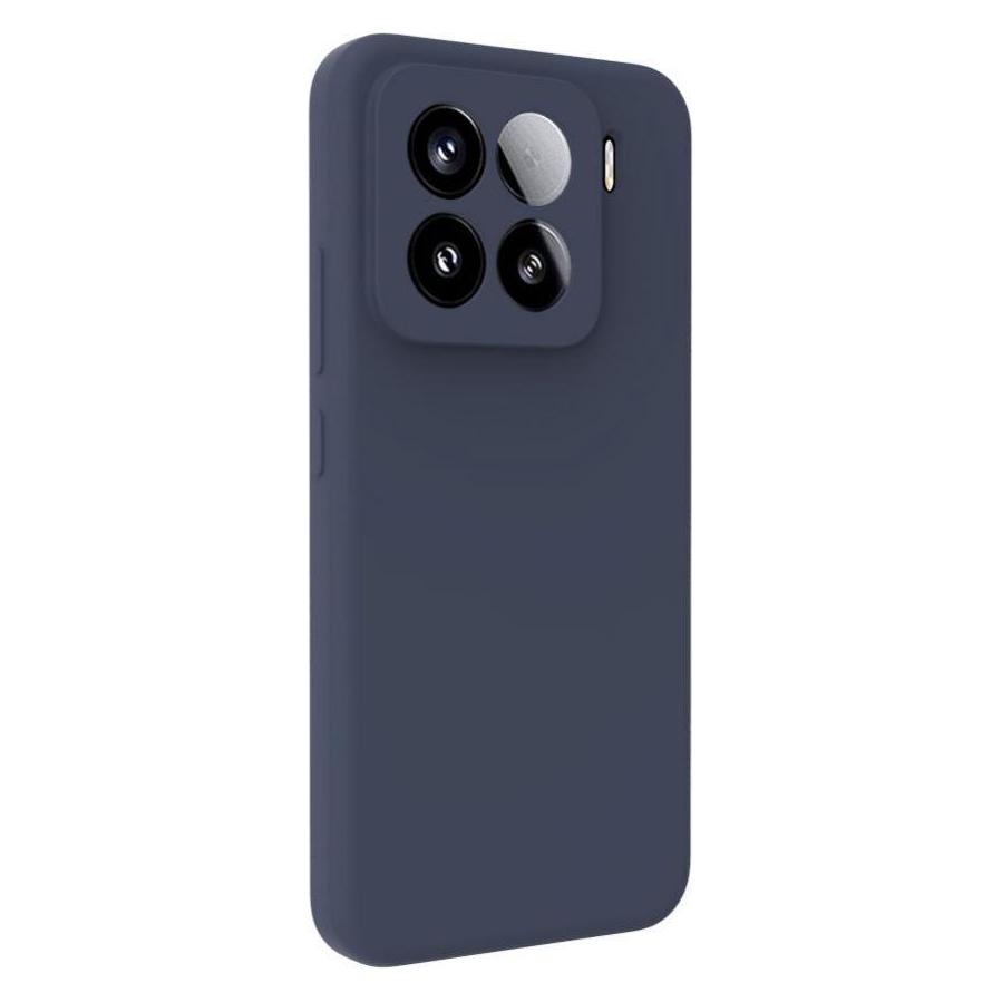 Evelatus Back panel cover Xiaomi 15 Premium Magnetic Soft Touch Silicone Case Dark Blue (Xiaomi 15) (EVELATUS)