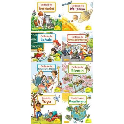 Pixi-8er-Set 291: Entdecke deine Welt 4 (8x1 Exemplar), Set von , Carlsen, 978-3-551-03873-9