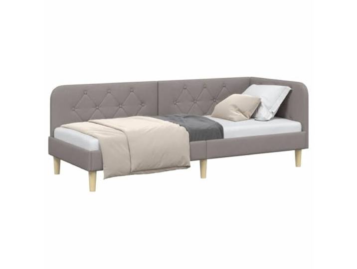 KTHLBRH Ecksofa 80 x 200 cm Polyester Wendbare Armlehnen, platzsparendes Design, umwandelbar, weicher Stoff