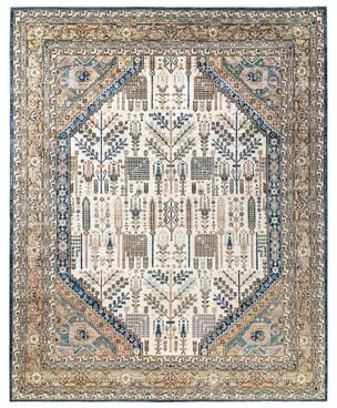 Overton "Serapi, One-of-a-Kind Hand-Knotted Area Rug - 7' 9"" x 9' 7"""