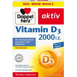 Doppelherz Vitamin D3 2000 I.e. 50 ST