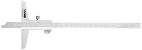 Accud 1601080 Tiefenmessschieber 200mm